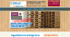 Desktop Screenshot of cimacmexicana.com