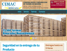Tablet Screenshot of cimacmexicana.com